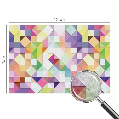 Zelfklevend fotobehang Kleurrijke vormen