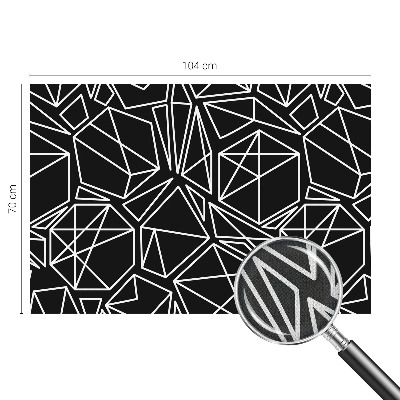 Zelfklevend fotobehang op maat Moderne abstractie