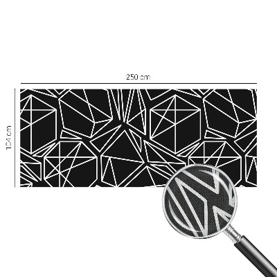 Zelfklevend fotobehang op maat Moderne abstractie