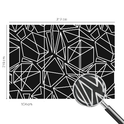 Zelfklevend fotobehang op maat Moderne abstractie