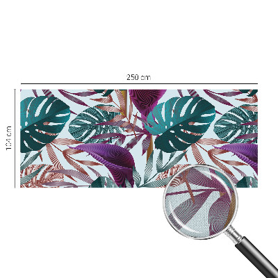 Fotobehang voor kinderkamer Tropische compositie