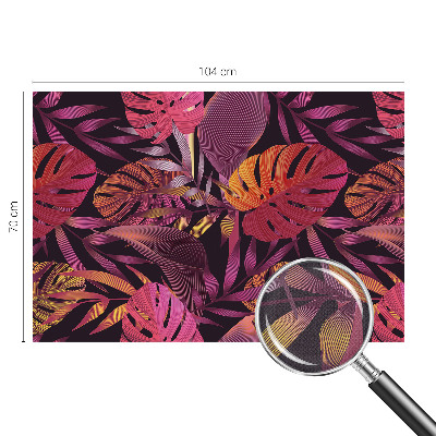 3D fotobehang Exotische bladeren