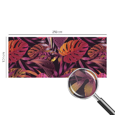 3D fotobehang Exotische bladeren