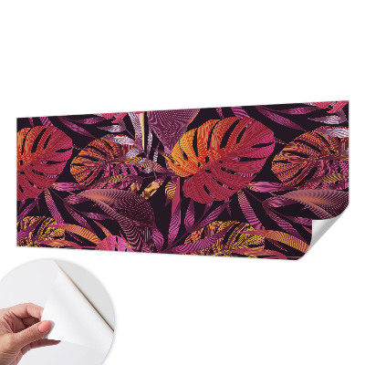 3D fotobehang Exotische bladeren