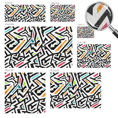 Fotobehang kinderkamer Abstracte mozaïek