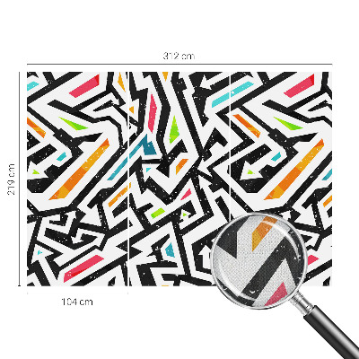 Fotobehang kinderkamer Abstracte mozaïek