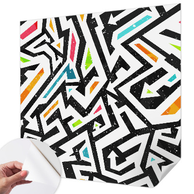 Fotobehang kinderkamer Abstracte mozaïek