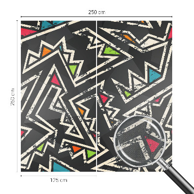 Fotobehang tienerkamer Energetische geometrie