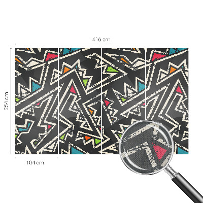 Fotobehang tienerkamer Energetische geometrie