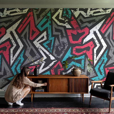 Fotobehang babykamer Abstracte mozaïek