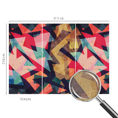 Zelfklevend fotobehang Kleurrijk patroon