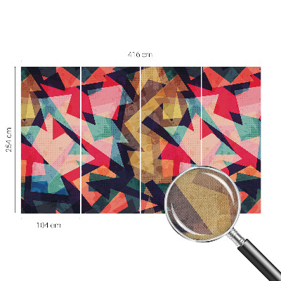 Zelfklevend fotobehang Kleurrijk patroon