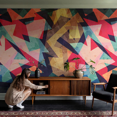 Zelfklevend fotobehang Kleurrijk patroon