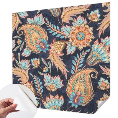 Fotobehang zelfklevend met een bloemenpatroon