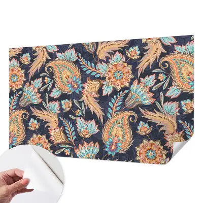 Fotobehang zelfklevend met een bloemenpatroon