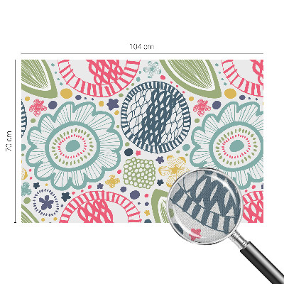 3D fotobehang Bloemmotieven