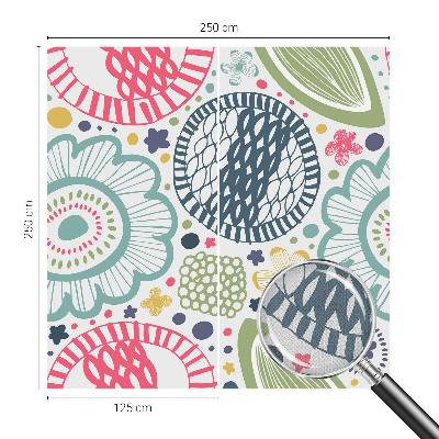 3D fotobehang Bloemmotieven