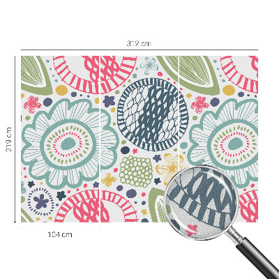 3D fotobehang Bloemmotieven