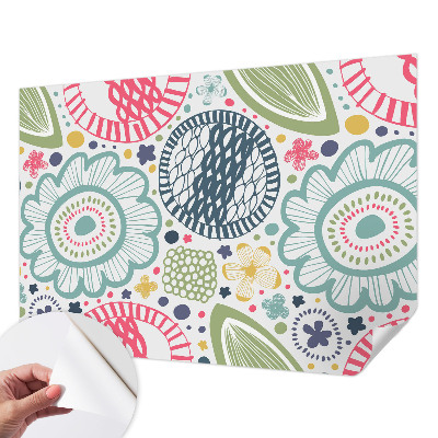 3D fotobehang Bloemmotieven