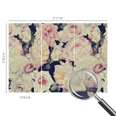 Fotobehang voor de kinderkamer Bloemenboeket