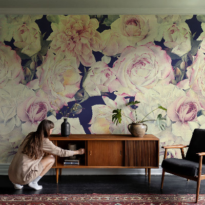 Fotobehang voor de kinderkamer Bloemenboeket