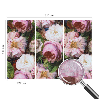 Fotobehang voor kinderkamer Bloemige elegantie