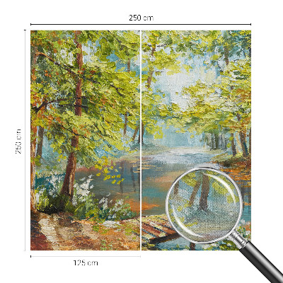 Fotobehang tienerkamer Idyllisch meer