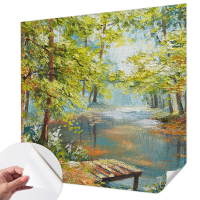 Fotobehang tienerkamer Idyllisch meer