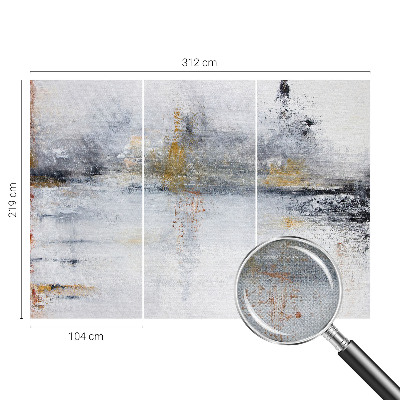 Foto behang voor de keuken Harmonieuze abstractie