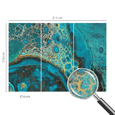 Fotobehang zelfklevend met een abstracte structuur