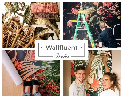 Fotobehang zelfklevend met een abstracte structuur