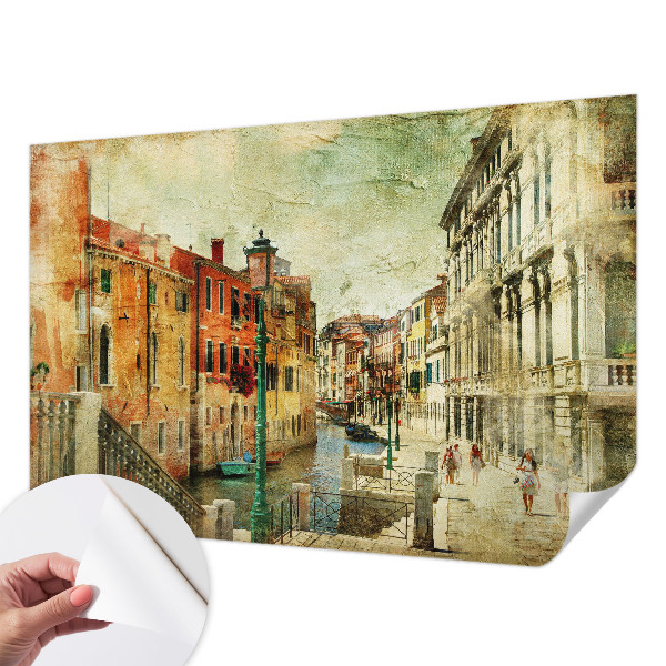 3D fotobehang Stedelijke impressie