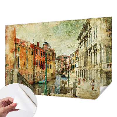 3D fotobehang Stedelijke impressie