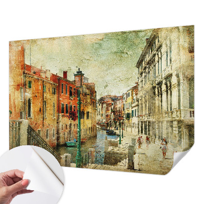 3D fotobehang Stedelijke impressie