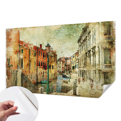 3D fotobehang Stedelijke impressie