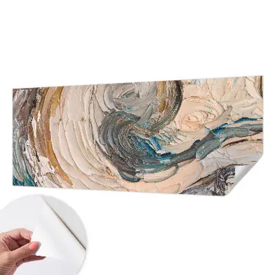 Fotobehang kinderkamer met kleurrijke wervelingen
