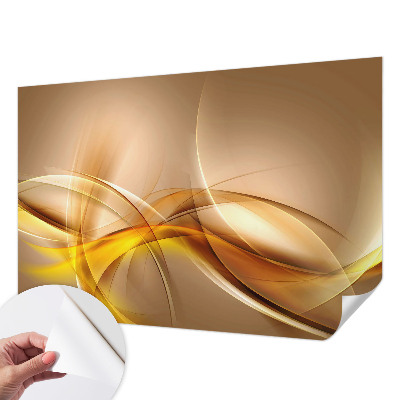 Foto behang voor de kinderkamer Zachte lijnen