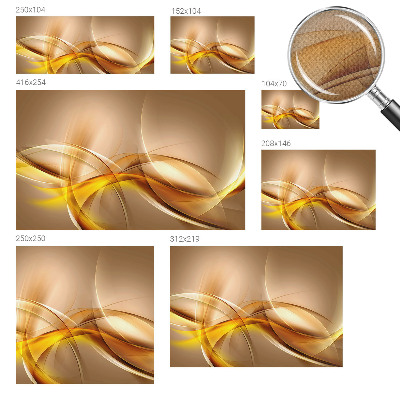 Foto behang voor de kinderkamer Zachte lijnen