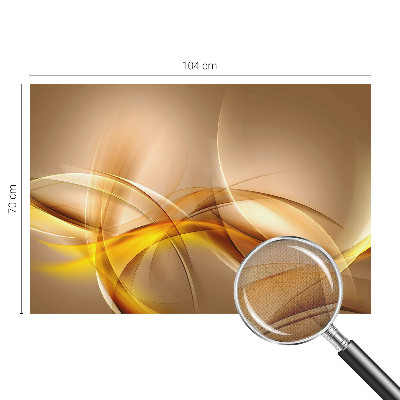 Foto behang voor de kinderkamer Zachte lijnen