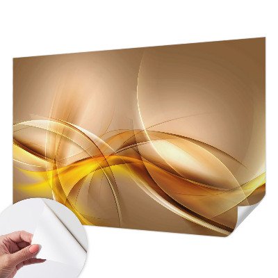 Foto behang voor de kinderkamer Zachte lijnen