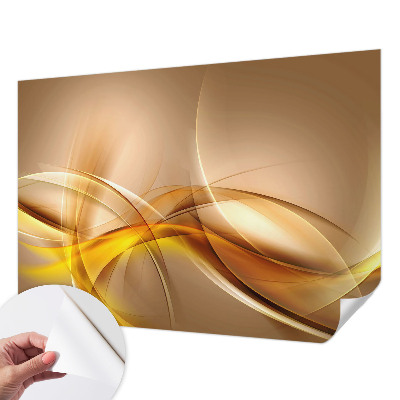 Foto behang voor de kinderkamer Zachte lijnen