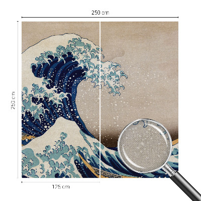 Fotobehang voor de kinderkamer Dramatische golf