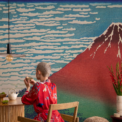 Zelfklevend fotobehang Rode Berg