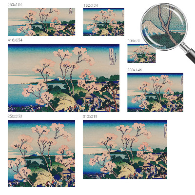 Fotobehang tienerkamer Kersenbloesems