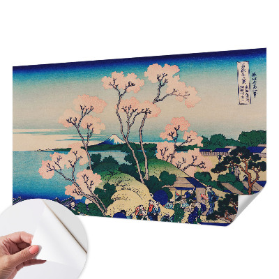 Fotobehang tienerkamer Kersenbloesems