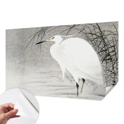 3D fotobehang met een waterlandschap