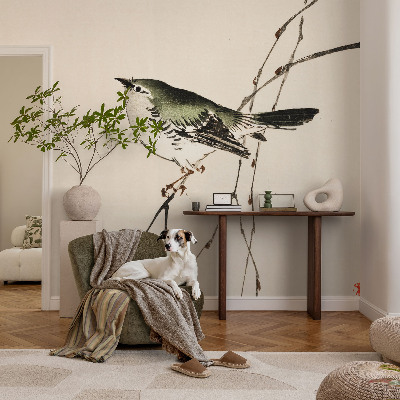 Zelfklevend fotobehang op maat Harmonieuze vogel