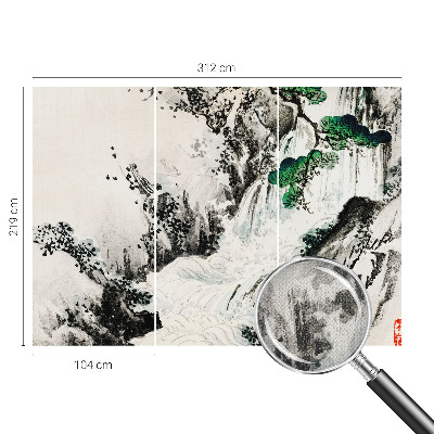 Fotobehang kinderkamer Natuurlijke waterval