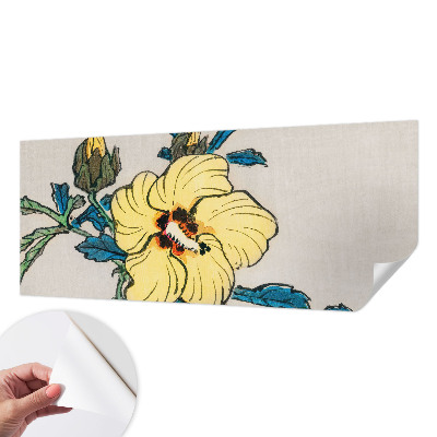 Fotobehang voor kinderkamer Gele bloem