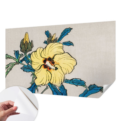 Fotobehang voor kinderkamer Gele bloem